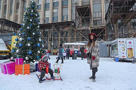 Christmas fair in Pesochnitsa