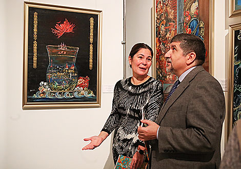 Naila Gandilova’s exposition My Beloved Homeland Azerbaijan 