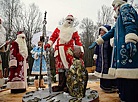 Цырымонія адкрыцця памятнага знака Новаму году