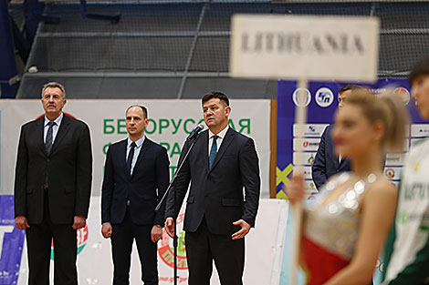 Заместитель министра спорта и туризма Беларуси Александр Барауля