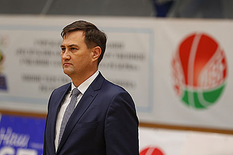 Председатель Белорусской федерации баскетбола Максим Рыженков