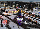 Плошча Леніна ў Гродне