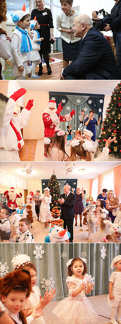 Леонид Анфимов посетил Ждановичский детский дом