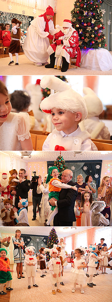 Леонид Анфимов посетил Ждановичский детский дом