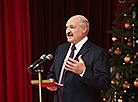 Belarus President Alexander Lukashenko at the first national New Year ball 