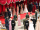 Belarus President Alexander Lukashenko at the first national New Year ball 