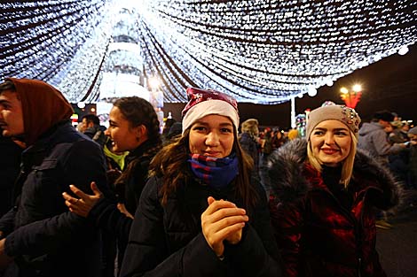 Навагодняя ноч у Мінску