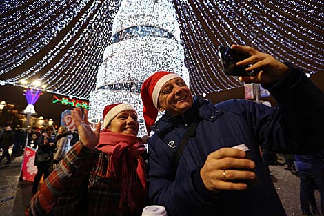 Навагодняя ноч у Мінску