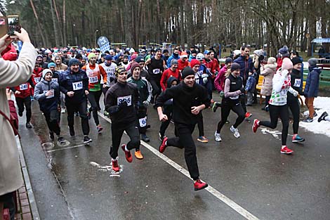 Sober run in Grodno