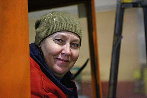 Зроблена ў Беларусі: на галоўным канвееры МАЗа за змену збіраюць да 40 аўтамабіляў