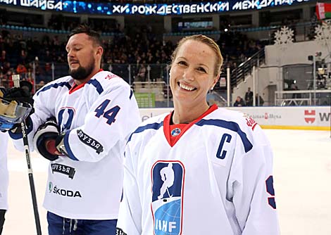 Лепшы ігрок матчу ў складзе зборнай IIHF Сюзанна Колбенхаер