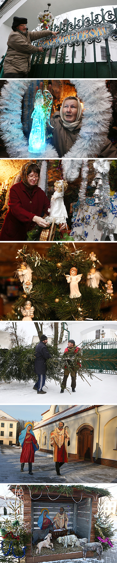 The Holy Nativity of the Mother of God Convent in Grodno gearing up for Christmas