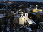 Midnight service in the Holy Nativity of the Theotokos Convent in Grodno