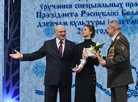 Alexander Lukashenko hands over the awards