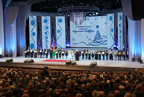 Belarus’ president presents Spiritual Revival Award and special prizes to distinguished Belarusians
