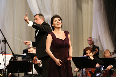 Singer of Russia’s Bolshoi Theater Young Artists Opera Program Tamuna Gochashvili