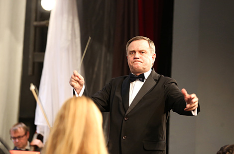 Conductor of the Symphony Orchestra of the Belarusian State TV and Radio Company Alexander Sosnovsky