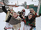 Children’s Christmas rite Kury in Klichev District