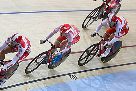 Belarus’ winter track cycling championship