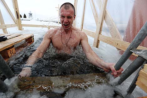Праздник Крещения на Минском море