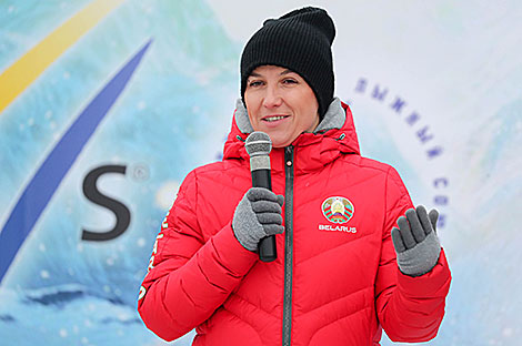 Олимпийская чемпионка 2014 года по лыжной акробатике Алла Цупер
