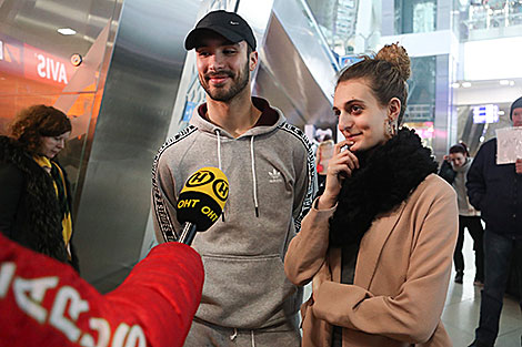 Three-time world champion Gabriella Papadakis and Guillaume Cizeron, France