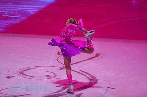 Афіцыйная цырымонія адкрыцця 111-га чэмпіянату Еўропы па фігурным катанні