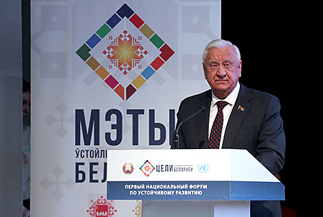 Старшыня Савета Рэспублікі Міхаіл Мясніковіч