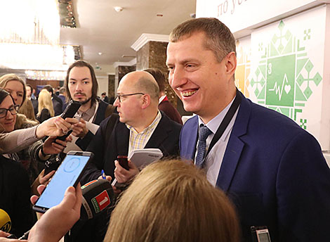 Міністр эканомікі Беларусі Дзмітрый Крутой