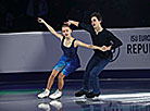 Belarusian juniors Emilia Koleganova and Vladislav Polhovsky 