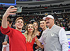 Alexander Lukashenko and the participants of the gala concert