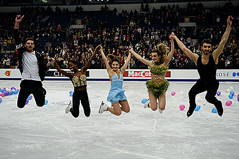 ISU European Figure Skating Championships: participants of the gala concert 