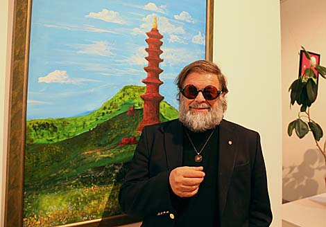 Boris Grebenshchikov's exhibition in National Art Museum of Belarus