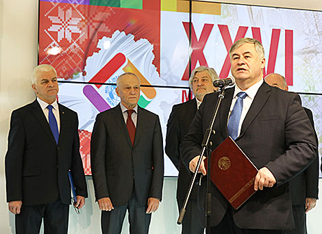 Міністр інфармацыі Беларусі Аляксандр Карлюкевіч