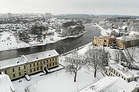 Grodno from a bird's-eye view