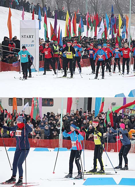 冬季体育节 “明斯克滑雪赛道—2019”