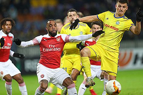 Bright game at the Borisov Arena: BATE vs. Arsenal 