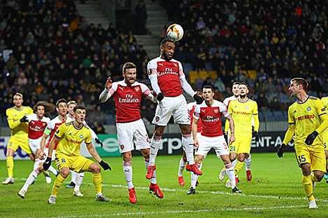 Bright game at the Borisov Arena: BATE vs. Arsenal 