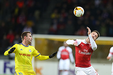 Bright game at the Borisov Arena: BATE vs. Arsenal 