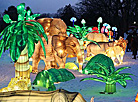 Lantern Festival in Botanical Garden in Minsk