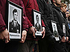 Митинг-реквием памяти погибших солдат в Афганистане в Бресте