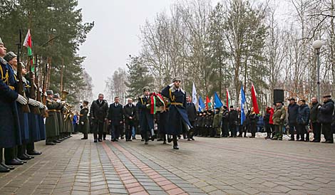 Митинг-реквием памяти погибших солдат в Афганистане в Бресте