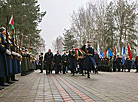 Митинг-реквием памяти погибших солдат в Афганистане в Бресте