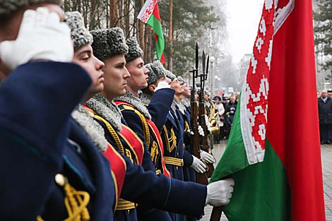 Митинг-реквием памяти погибших солдат в Афганистане в Бресте