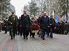 Митинг-реквием памяти погибших солдат в Афганистане в Бресте