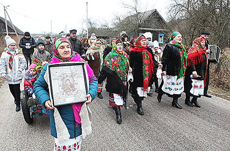 Ancient rite in Lelchitsy District