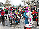 Gramnitsy ancient rite in the village of Novoye Polesie