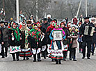 Gramnitsy ancient rite in the village of Novoye Polesie