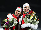 Королевы биатлона в "Раубичах": Дарья Домрачева и Надежда Скардино попрощались с большим спортом