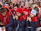 Autograph session with biathlon legends in Raubichi